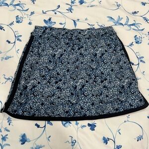 Tuckernuck Sport Floral Blue Women's Athletic Skort